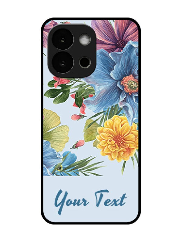 Custom OnePlus 13s 5G Custom Metal Phone Case - Stunning Watercolored Flowers Painting Design