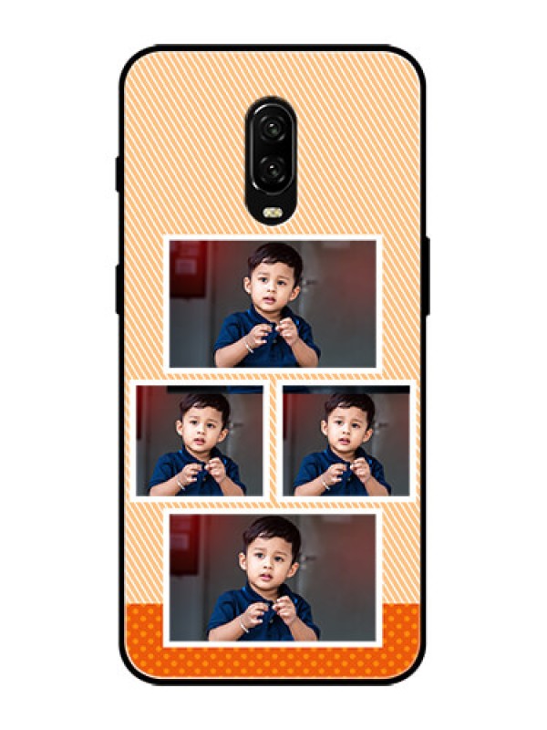 Custom OnePlus 6T Custom Metal Phone Case - Bulk Photos Upload Design