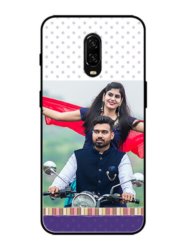 Custom OnePlus 6T Custom Metal Phone Case - Cute Family Design