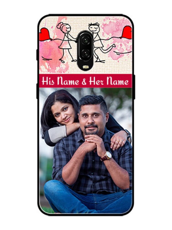 Custom OnePlus 6T Custom Metal Phone Case - You And Me Case Design