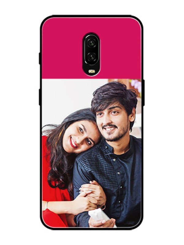 Custom OnePlus 6T Custom Metal Phone Case - Anniversary Cover Design