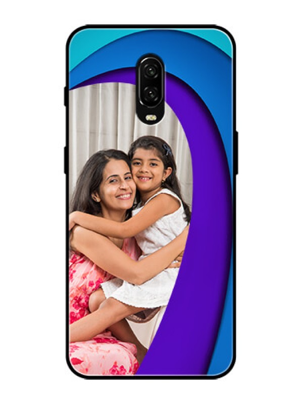 Custom OnePlus 6T Custom Metal Phone Case - Simple Pattern Design