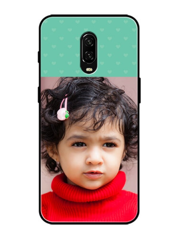 Custom OnePlus 6T Custom Metal Phone Case - Lovers Picture Design