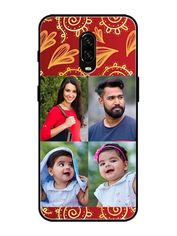 Custom OnePlus 6T Custom Metal Phone Case - 4 Image Traditional Design