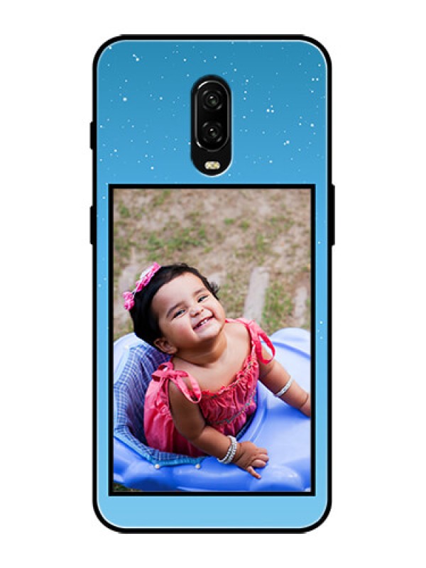 Custom OnePlus 6T Custom Metal Phone Case - Wave Pattern Colorful Design