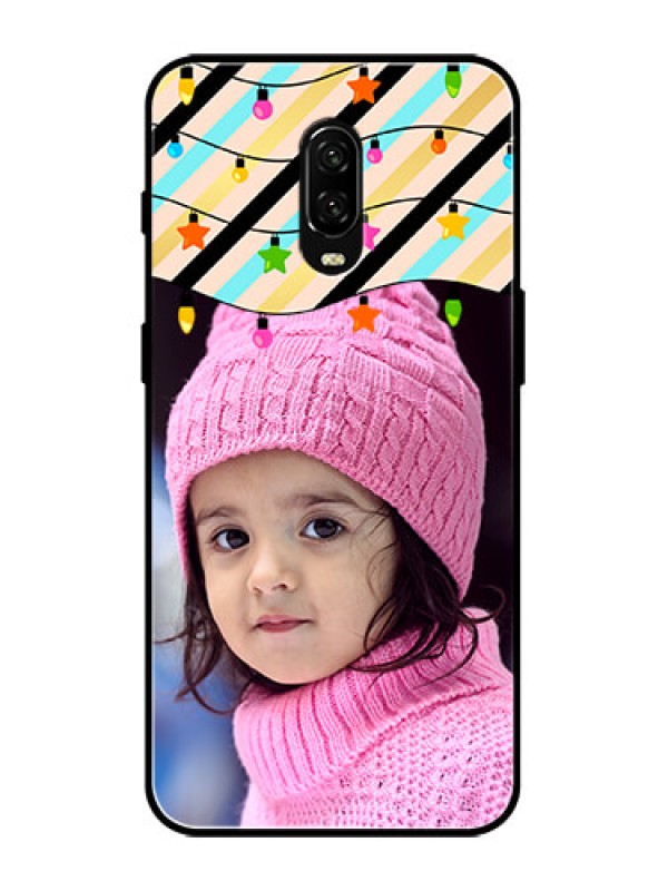 Custom OnePlus 6T Custom Metal Phone Case - Lights Hanging Design