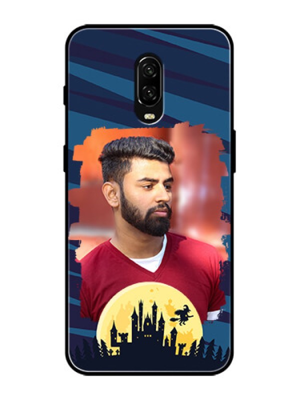 Custom OnePlus 6T Custom Metal Phone Case - Halloween Witch Design