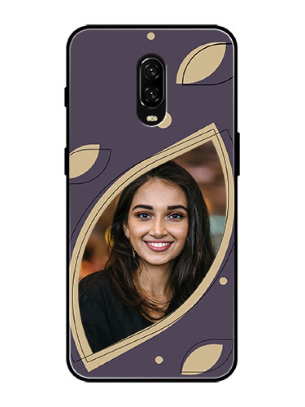 Custom OnePlus 6T Custom Metal Phone Case - Falling Leaf Design