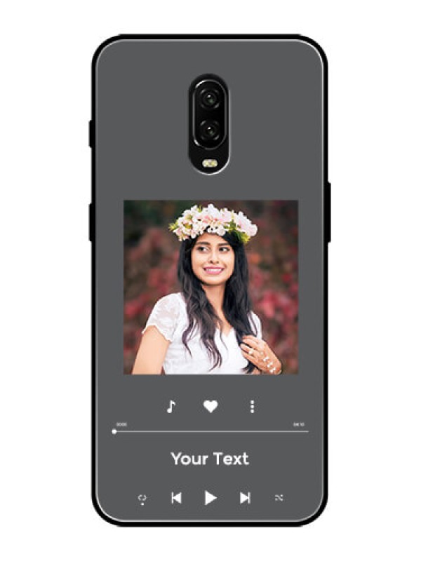 Custom OnePlus 6T Custom Metal Phone Case - Play The Music Design