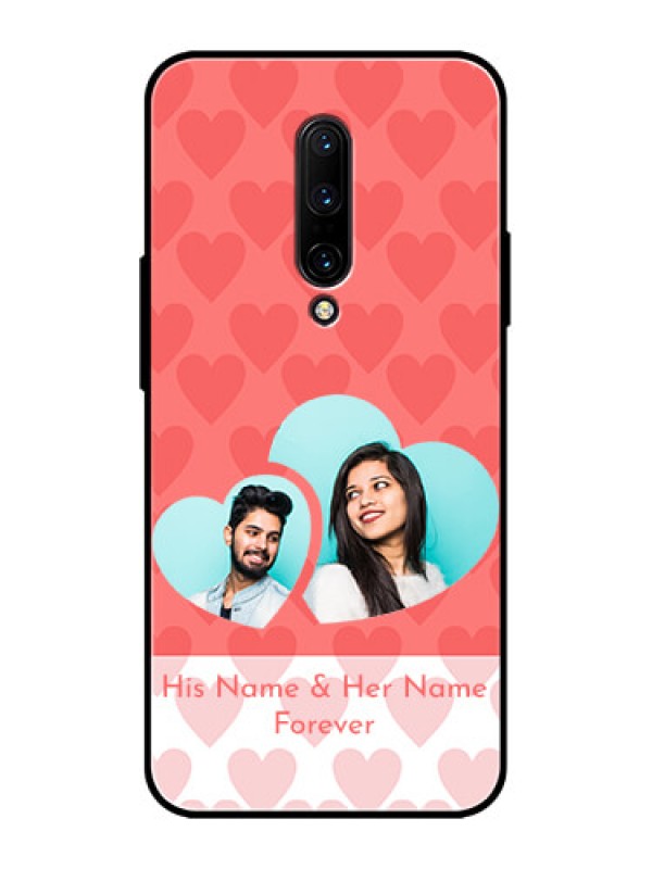 Custom OnePlus 7 Pro Custom Metal Phone CaseCouple Pic Upload Design