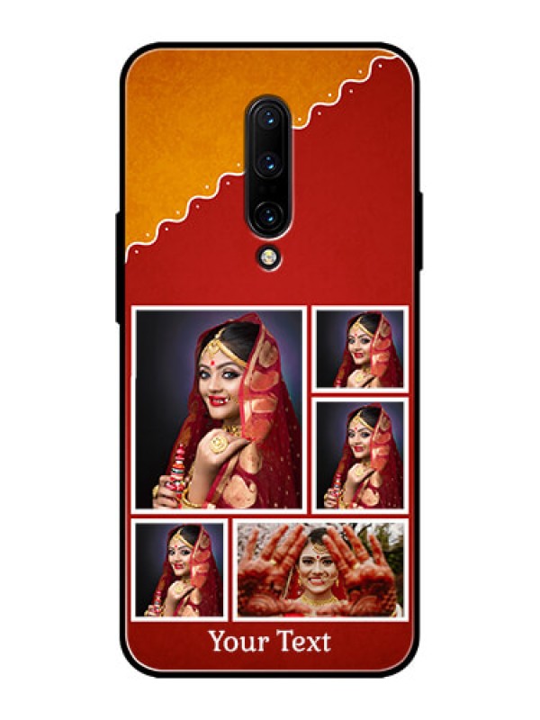 Custom OnePlus 7 Pro Custom Metal Phone CaseWedding Pic Upload Design