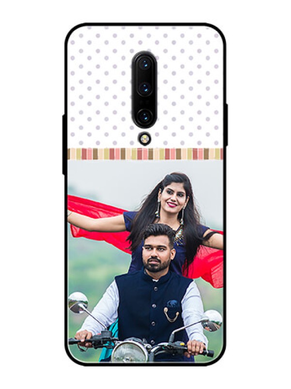 Custom OnePlus 7 Pro Custom Metal Phone CaseCute Family Design