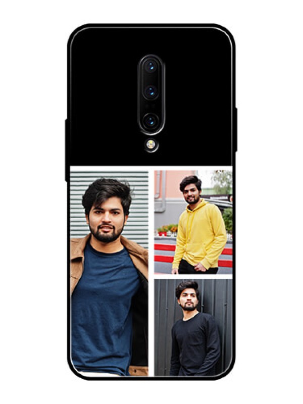 Custom OnePlus 7 Pro Custom Metal Phone CaseUpload Multiple Picture Design