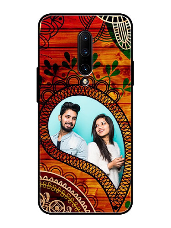 Custom OnePlus 7 Pro Custom Metal Phone CaseAbstract Colorful Design