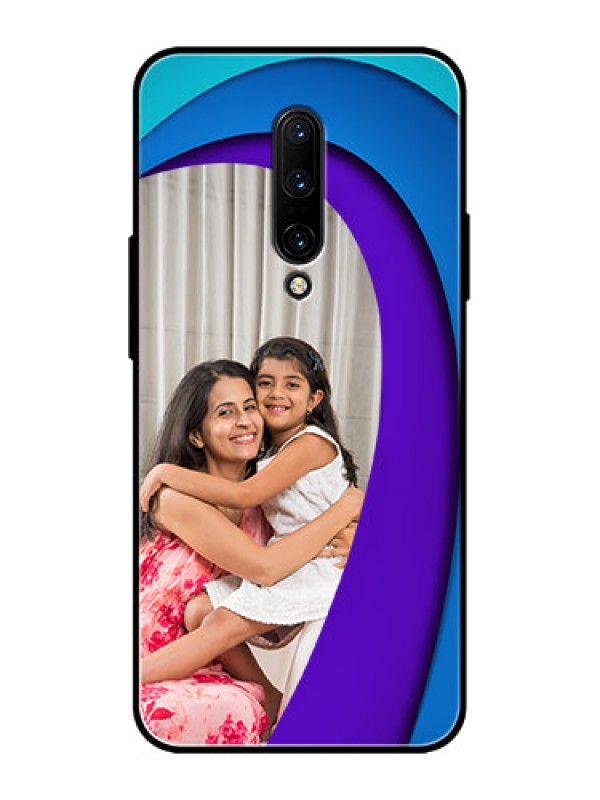 Custom OnePlus 7 Pro Custom Metal Phone CaseSimple Pattern Design