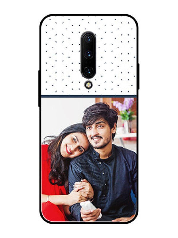 Custom OnePlus 7 Pro Custom Metal Phone CasePremium Dot Design