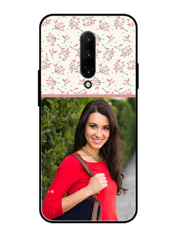 Custom OnePlus 7 Pro Custom Metal Phone CaseStunning Floral Design