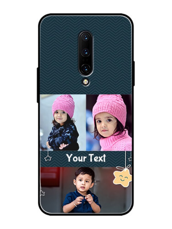 Custom OnePlus 7 Pro Custom Metal Phone CaseHanging Stars Design