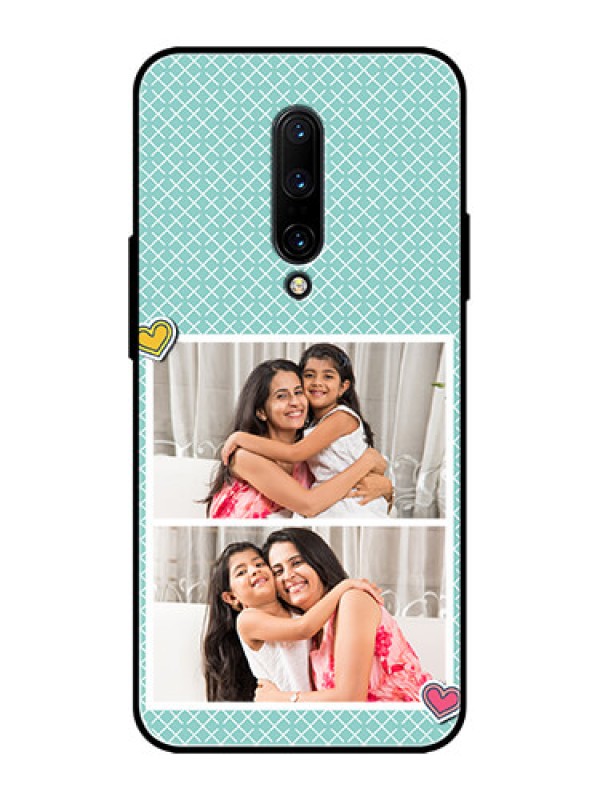 Custom OnePlus 7 Pro Custom Metal Phone Case2 Image Holder With Pattern Design