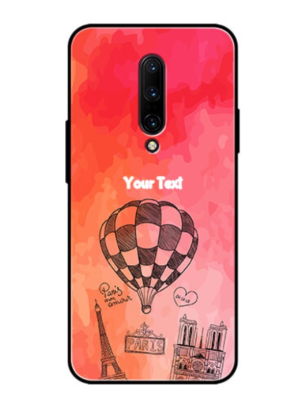 Custom OnePlus 7 Pro Custom Metal Phone CaseParis Theme Design
