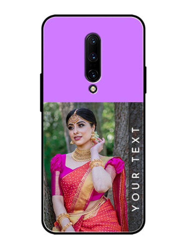 Custom OnePlus 7 Pro Custom Metal Phone CaseBirthday Icons Design