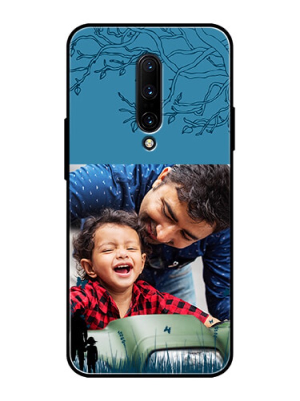Custom OnePlus 7 Pro Custom Metal Phone CaseBest Dad Design