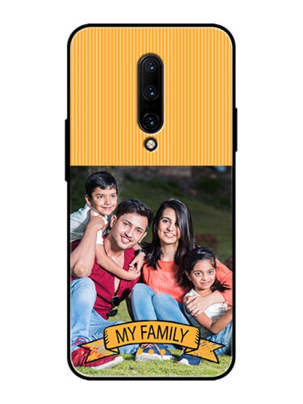 Custom OnePlus 7 Pro Custom Metal Phone CaseMy Family Design