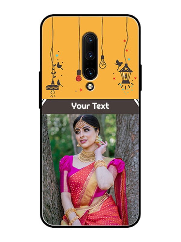 Custom OnePlus 7 Pro Custom Metal Phone CaseWith Family Picture And Icons