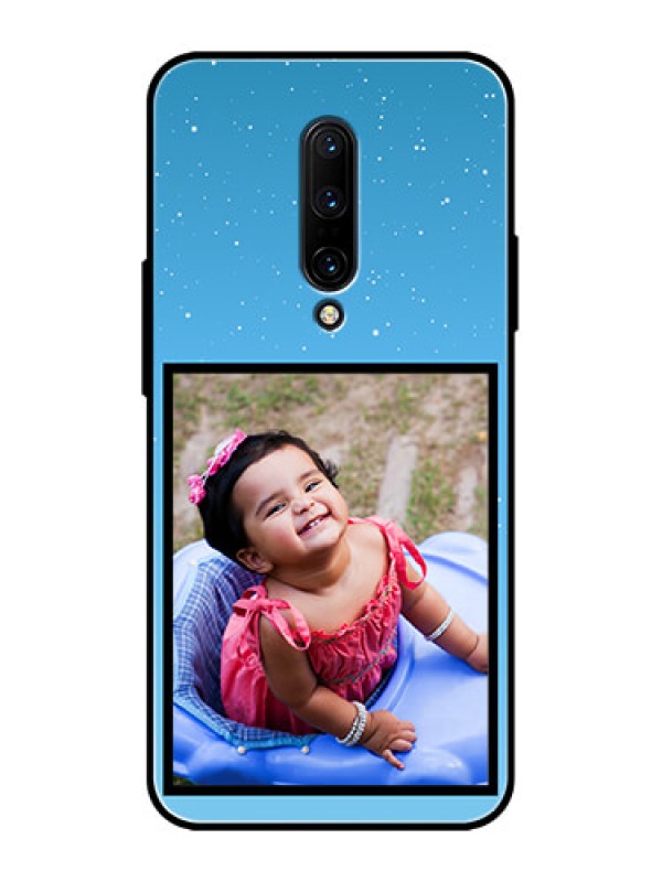 Custom OnePlus 7 Pro Custom Metal Phone CaseWave Pattern Colorful Design