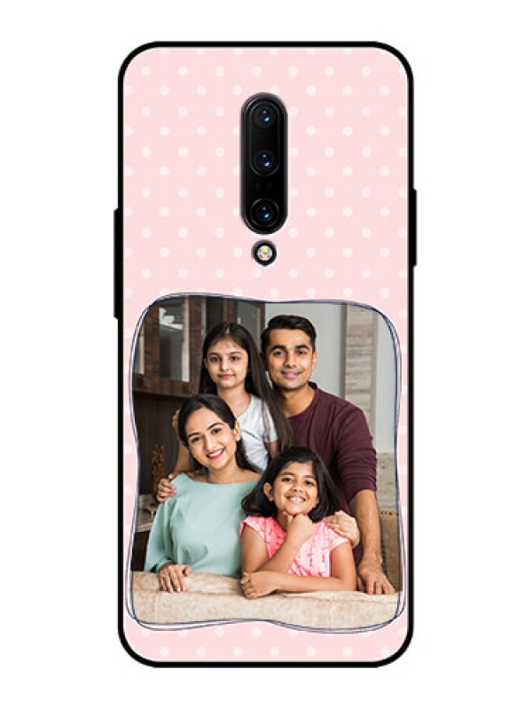 Custom OnePlus 7 Pro Custom Metal Phone CaseFamily With Dots Design