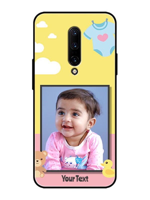 Custom OnePlus 7 Pro Custom Metal Phone CaseKids 2 Color Design