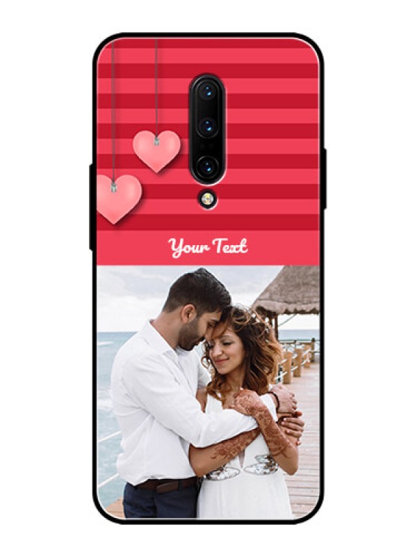 Custom OnePlus 7 Pro Custom Metal Phone CaseValentines Day Design