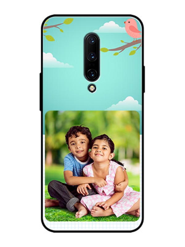 Custom OnePlus 7 Pro Custom Metal Phone CaseDoodle Love Design