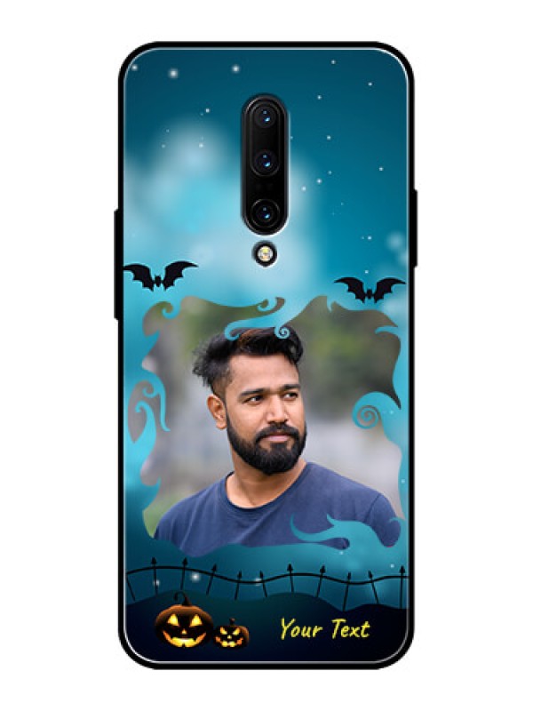 Custom OnePlus 7 Pro Custom Metal Phone CaseHalloween Frame Design