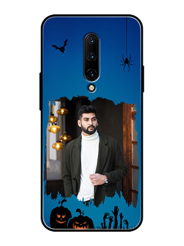 Custom OnePlus 7 Pro Custom Metal Phone CaseWith Pro Halloween Design