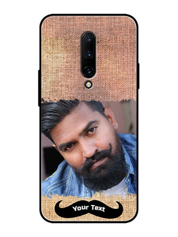 Custom OnePlus 7 Pro Custom Metal Phone CaseWith Texture Design