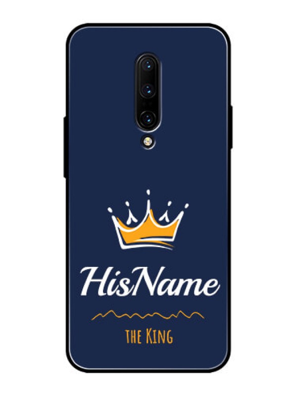 Custom OnePlus 7 Pro Custom Metal Phone CaseKing With Name Design