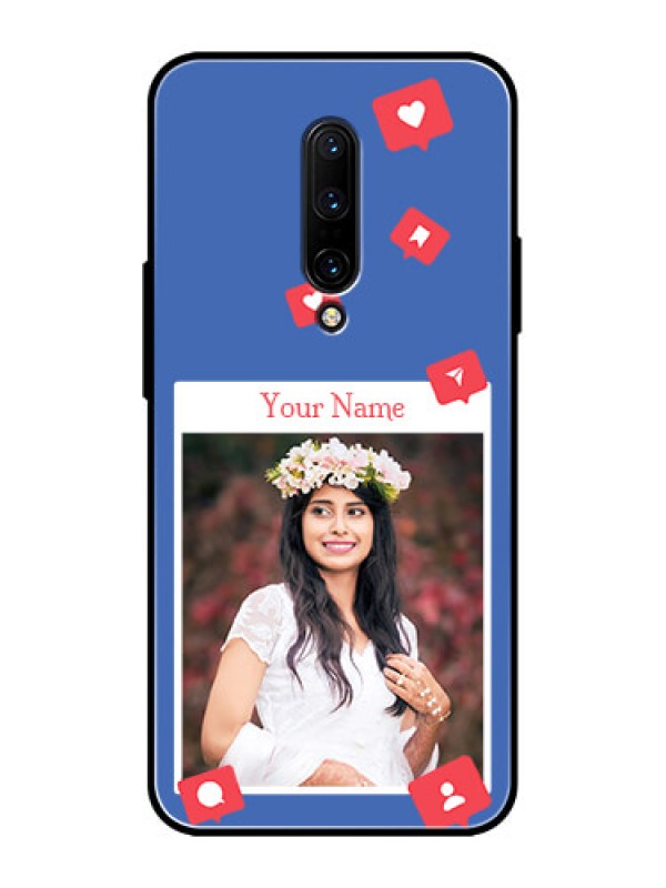 Custom OnePlus 7 Pro Custom Metal Phone CaseLike Share And Comment Design