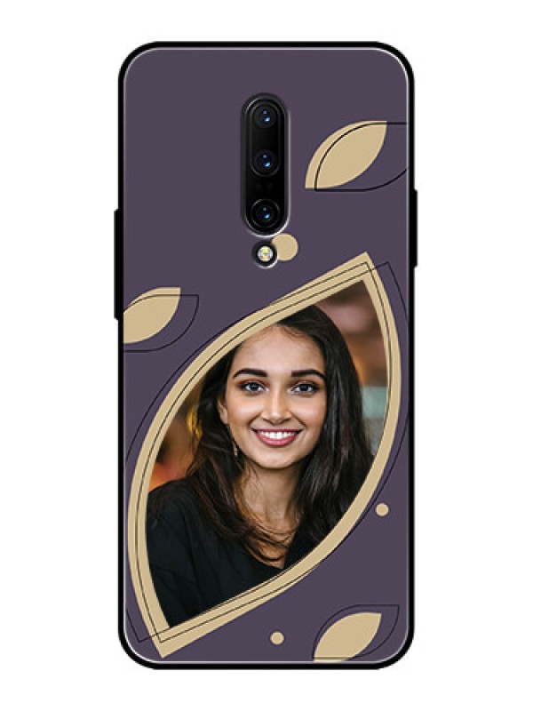 Custom OnePlus 7 Pro Custom Metal Phone CaseFalling Leaf Design
