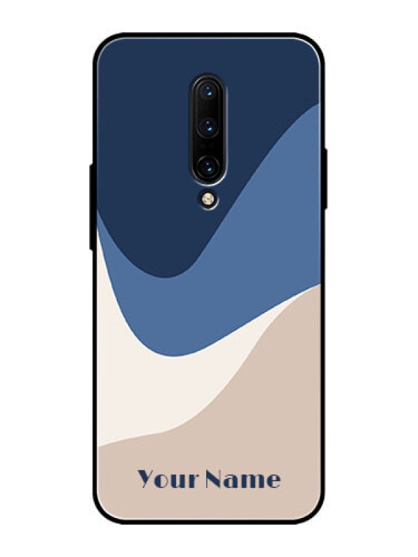 Custom OnePlus 7 Pro Custom Metal Phone CaseAbstract Drip Art Design