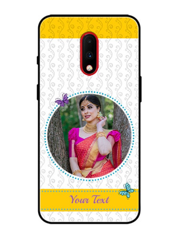 Custom OnePlus 7 Custom Metal Phone Case - Girls Premium Case Design