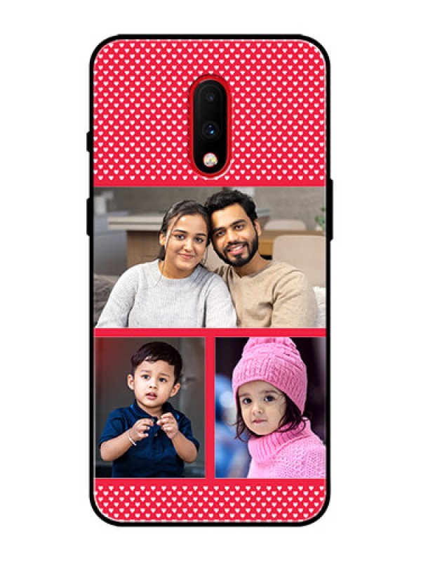 Custom OnePlus 7 Custom Metal Phone Case - Bulk Photo Upload Design