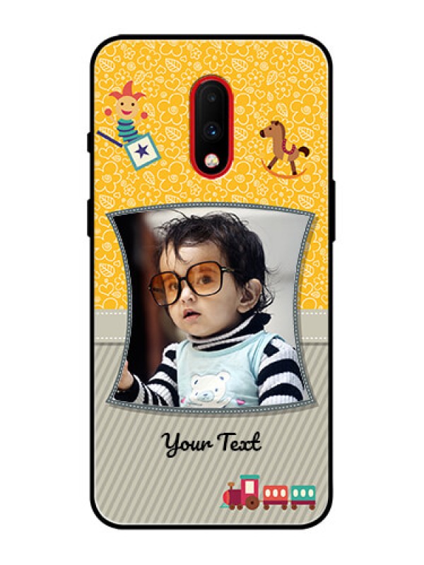 Custom OnePlus 7 Custom Metal Phone Case - Baby Picture Upload Design