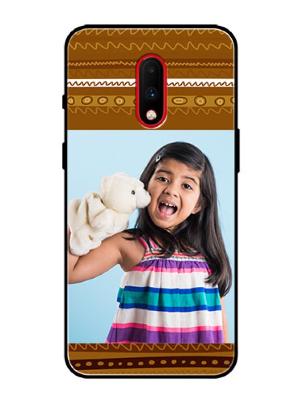 Custom OnePlus 7 Custom Metal Phone Case - Friends Picture Upload Design