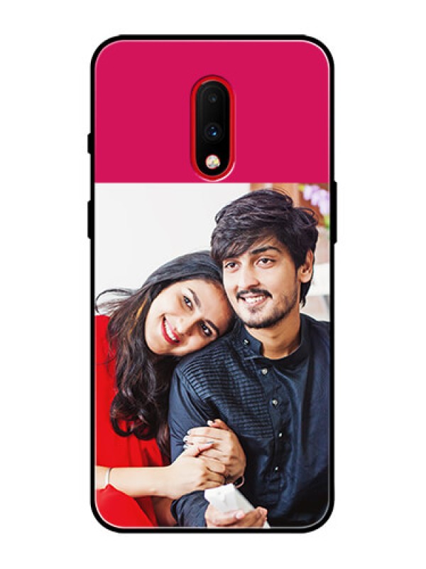 Custom OnePlus 7 Custom Metal Phone Case - Anniversary Cover Design