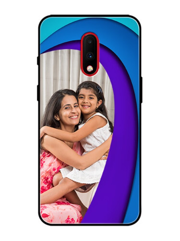 Custom OnePlus 7 Custom Metal Phone Case - Simple Pattern Design