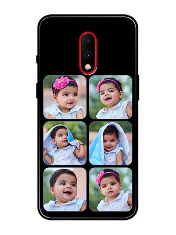 Custom OnePlus 7 Custom Metal Phone Case - Multiple Pictures Design