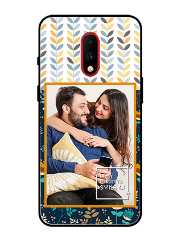Custom OnePlus 7 Custom Metal Phone Case - Pattern Design
