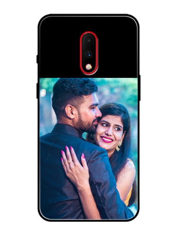 Custom Oneplus 7 Custom Metal Phone Case - Upload Full Picture With Custom Color Design
