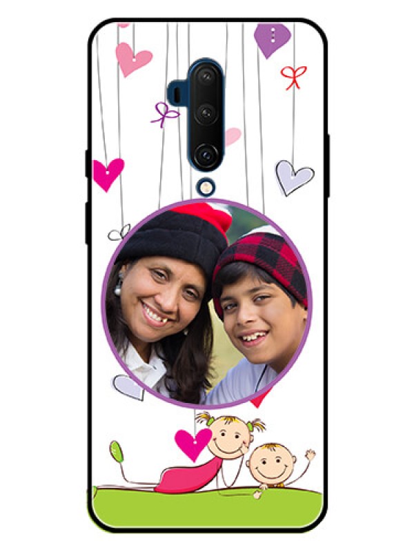 Custom OnePlus 7T Pro Custom Metal Phone CaseCute Kids Phone Case Design
